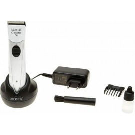 Moser ChroMini Pro 1591 White Professional Cordless Hair Trimmer Be2