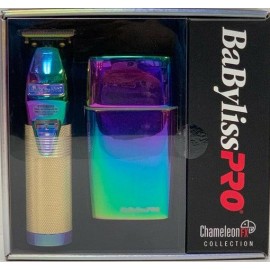 BaByliss Pro ChameleonFX Collection Skeleton Outliner & Double Foil Shaver Combo