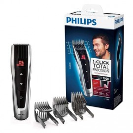 Philips HC7460/15 - Hair Clippers With Blades Steel Stainless, 3 Combs