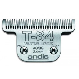 Andis UltraEdT-84 Clipper Replacement Blade AG/BG # 21641 2.4mm Carbonized