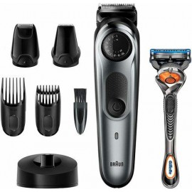 Braun Beard Trimmer BT7240 Cordless Rechargeable Hair Clipper Lightly