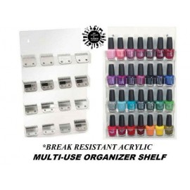 LOT 4 CLIPPER BLADE/Guide Comb,Nail Polish StoraOrganizer SHELF Acrylic Case