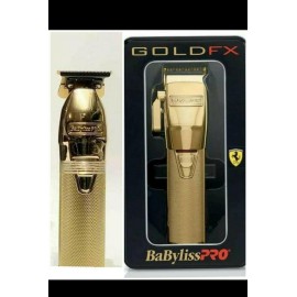 Babyliss Gold  Fx Clipper & Babyliss Gold Fx Skeleton Trimmer (Hair Clipper &...