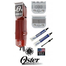 OSTER 76 Classic Hair Stylist Barber CLIPPER KIT #000,#1 Detachable Blade SET