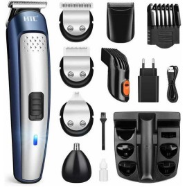 Trimmer Electronic Professional Precision Waterproof 8 On 1 Beard Face Wallet