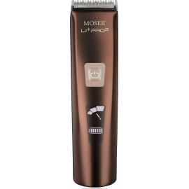 Moser ProfiLine Li + Pro 2 Bordeaux Dark Metallic hair clipper trimmer machine